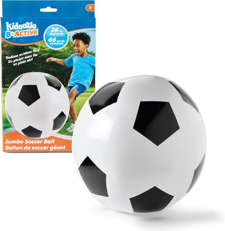 Jumbo Soccer Ball - Kick up Giant Fun with Active Play - Perfect for Little Athletes Ages 3+