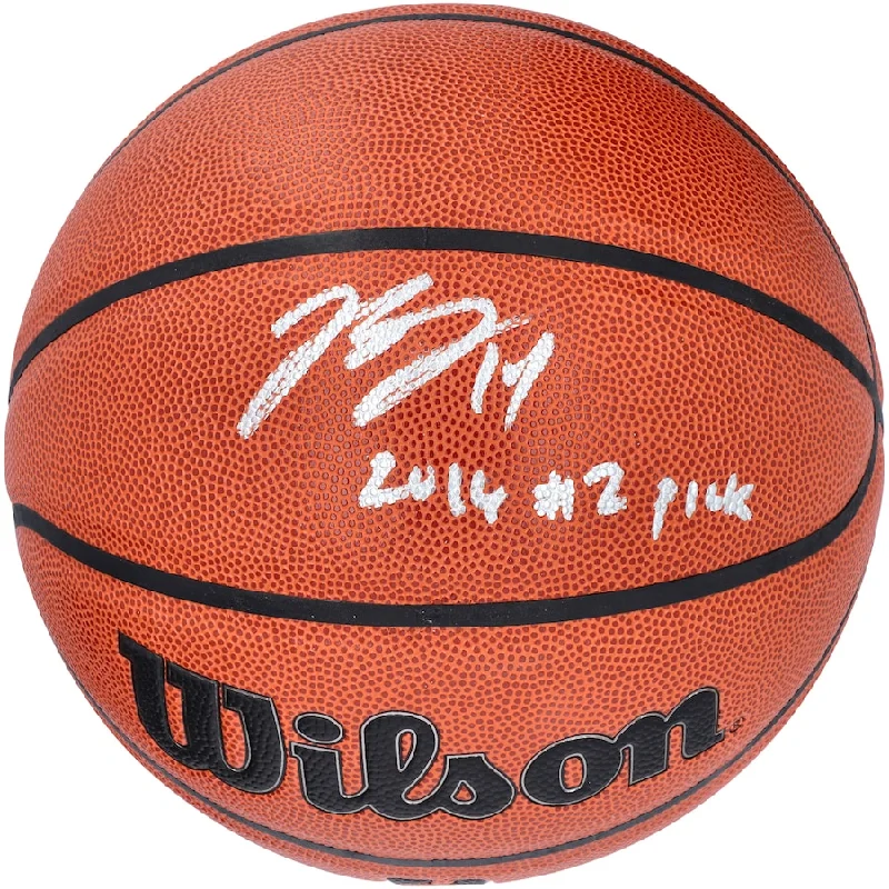 Brandon Ingram Signed New Orleans Pelicans  Wilson Authentic Series Indoor/Outdoor Basketball with "2016 #2 Pick" Inscription (Fanatics)