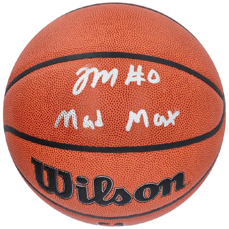 Tyrese Maxey 76ers Signed Authentic NBA Wilson I/O Basketball Mad Max Inscribed