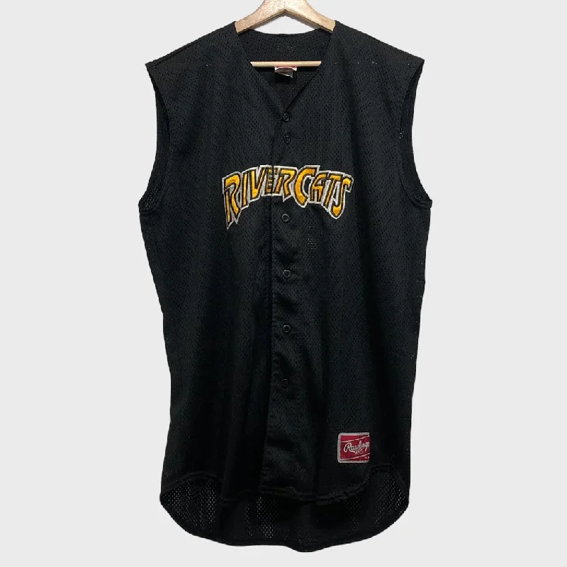 Sacramento River Cats Game Worn Jersey L