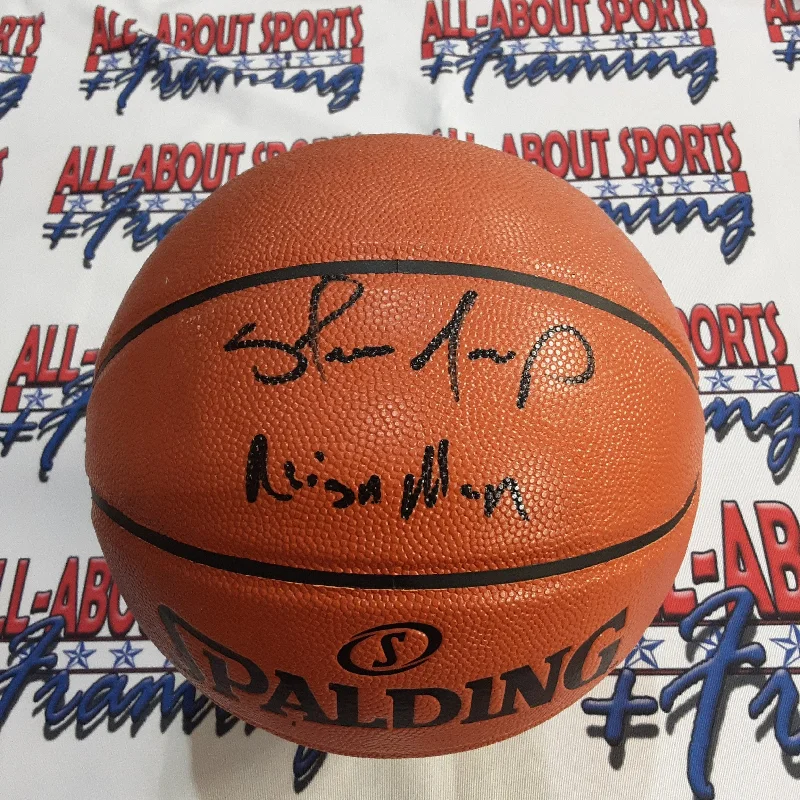 Shawn Kemp Authentic Signed Basketball Autographed with Inscription JSA-