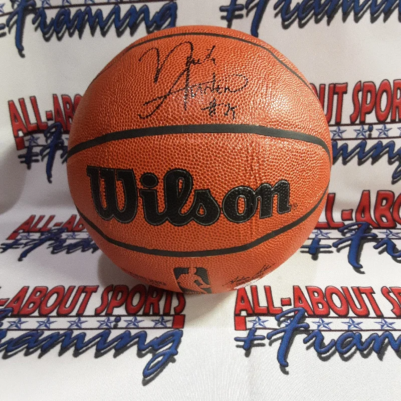 Nick Anderson Authentic Signed Basketball Autographed JSA-