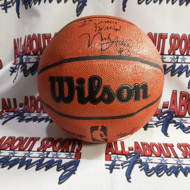 Nick Anderson Authentic Signed Basketball w/Inscription Autographed JSA-