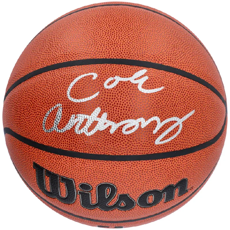 Cole Anthony Signed Orlando Magic  Wilson Authentic Series Indoor/Outdoor Basketball - Silver Ink (Fanatics)