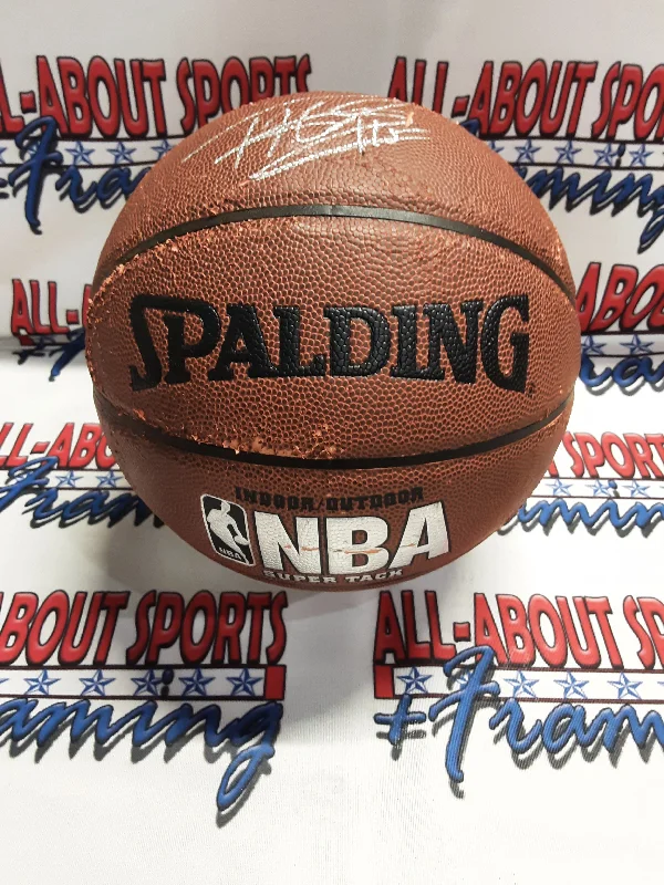 Tim Hardaway Jr Authentic Signed Basketball Autographed JSA-