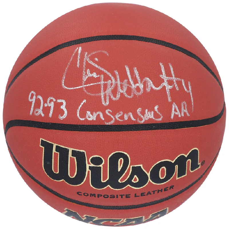 Chris Webber Michigan Wolverines Signed Wilson Indoor/Outdoor Basketball (Fanatics)