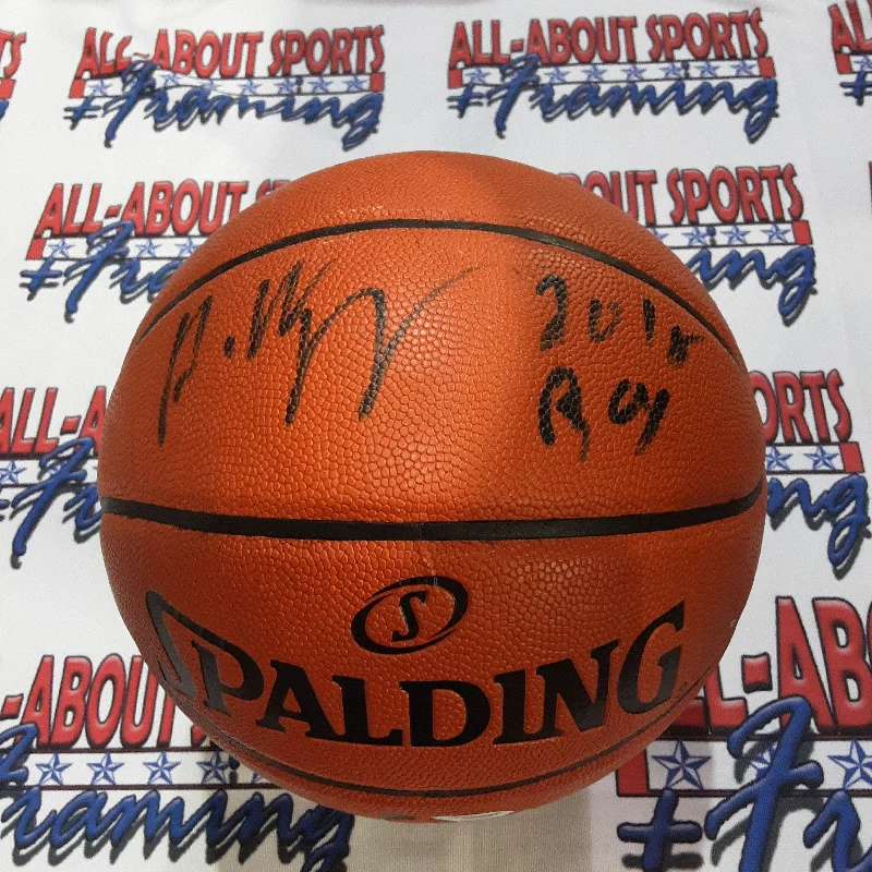 Andrew Wiggins Authentic Signed Basketball Autographed with Inscription JSA-