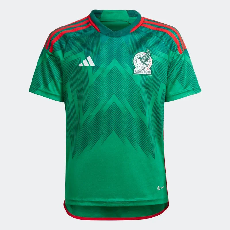 Adidas Youth Mexico Home Jersey 2022