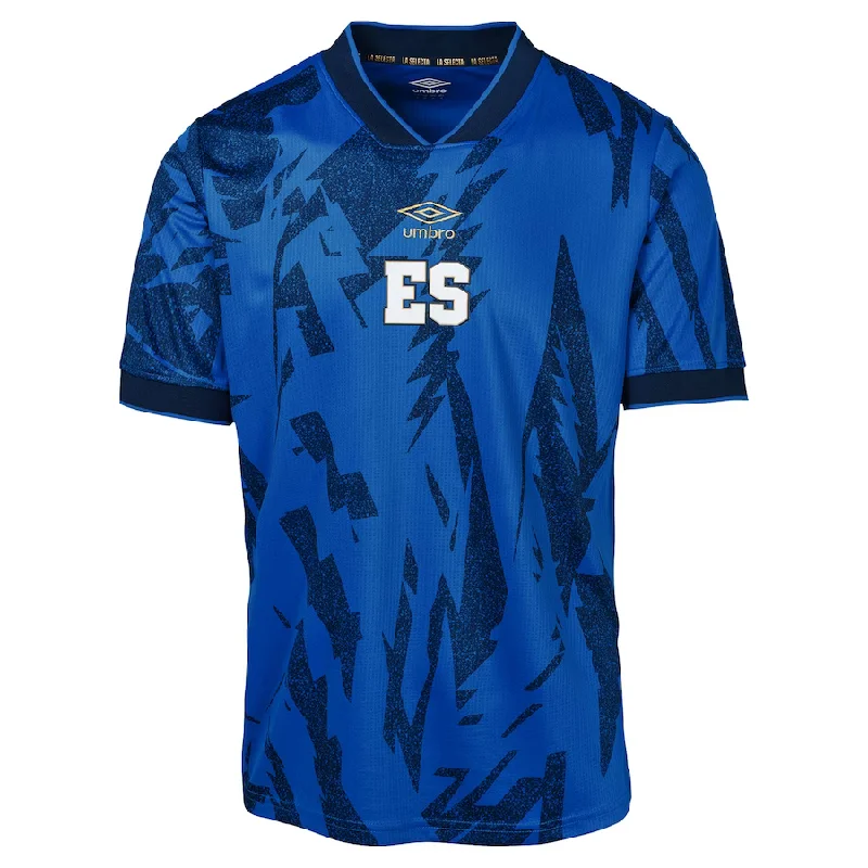 El Salvador National Team Umbro 2023 Home Replica Jersey - Blue