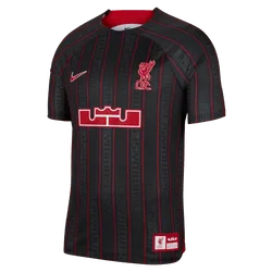 LeBron James LeBron x Liverpool FC Men's Nike Dri-FIT Stadium Soccer Jersey