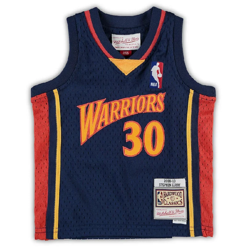 Mitchell & Ness Infant Golden State Warriors Stephen Curry #30 Hardwood Classic Swingman Jersey 2009/2010