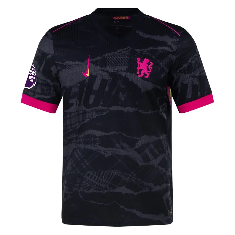 Nike Chelsea Authentic Third Jersey w/ EPL Patch 24/25 (Anthracite/Pink Prime)