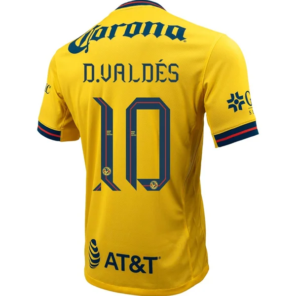 Nike Club America Diego Valdes Home Jersey 24/25 (Tour Yellow/Valerian Blue)