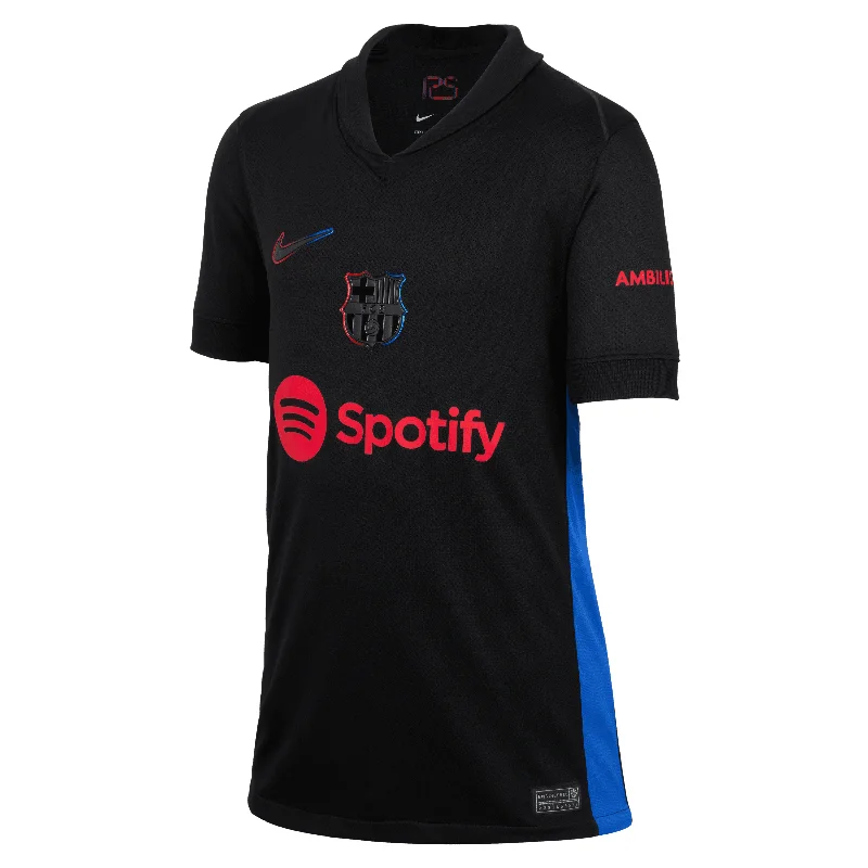 Nike FC Barcelona Youth 2024/25 Stadium Away Jersey