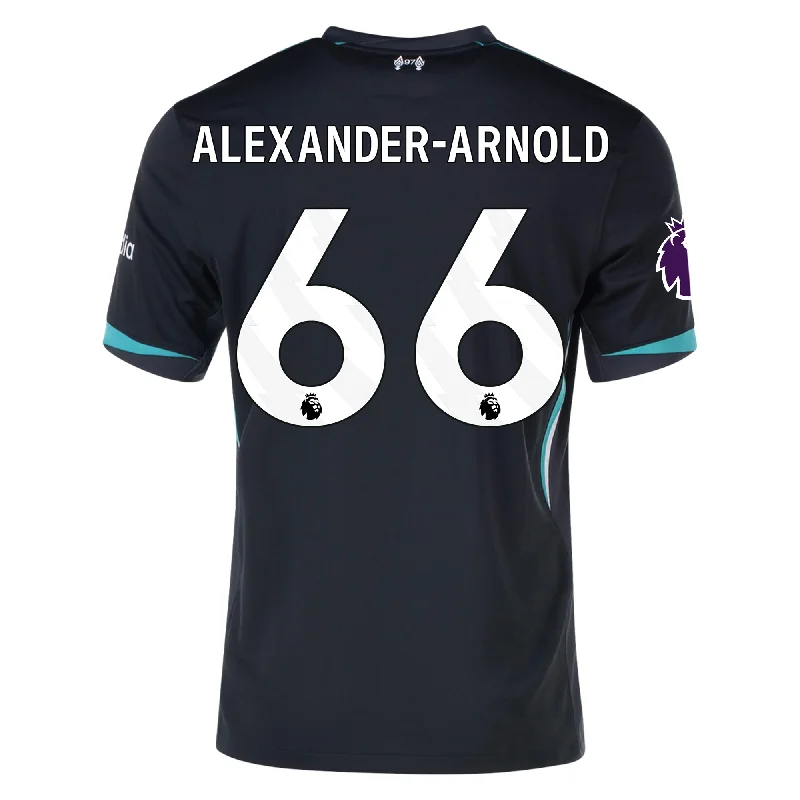 Nike Liverpool Trent Alexander-Arnold Away Jersey w/ EPL Patch 24/25 (Night Forest/Washed Teal)