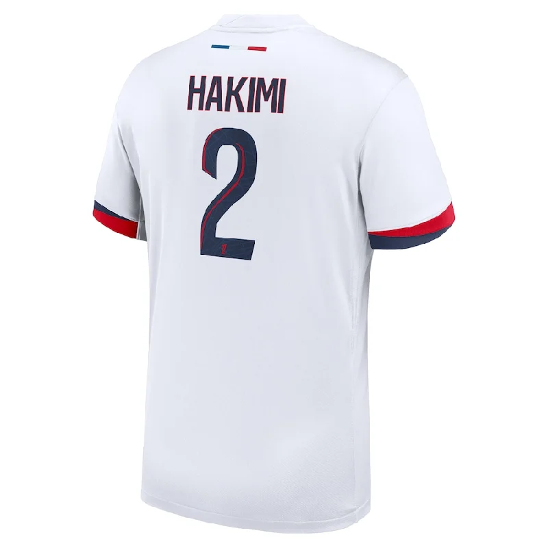 Nike Paris Saint-Germain Achraf Hakimi Away Jersey 24/25 (White/Midnight Navy)