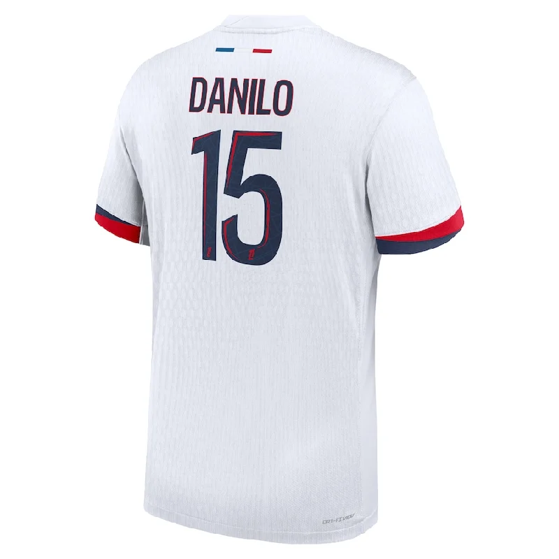 Nike Paris Saint-Germain Authentic Danilo Pereira Away Jersey 24/25 (White/Midnight Navy)