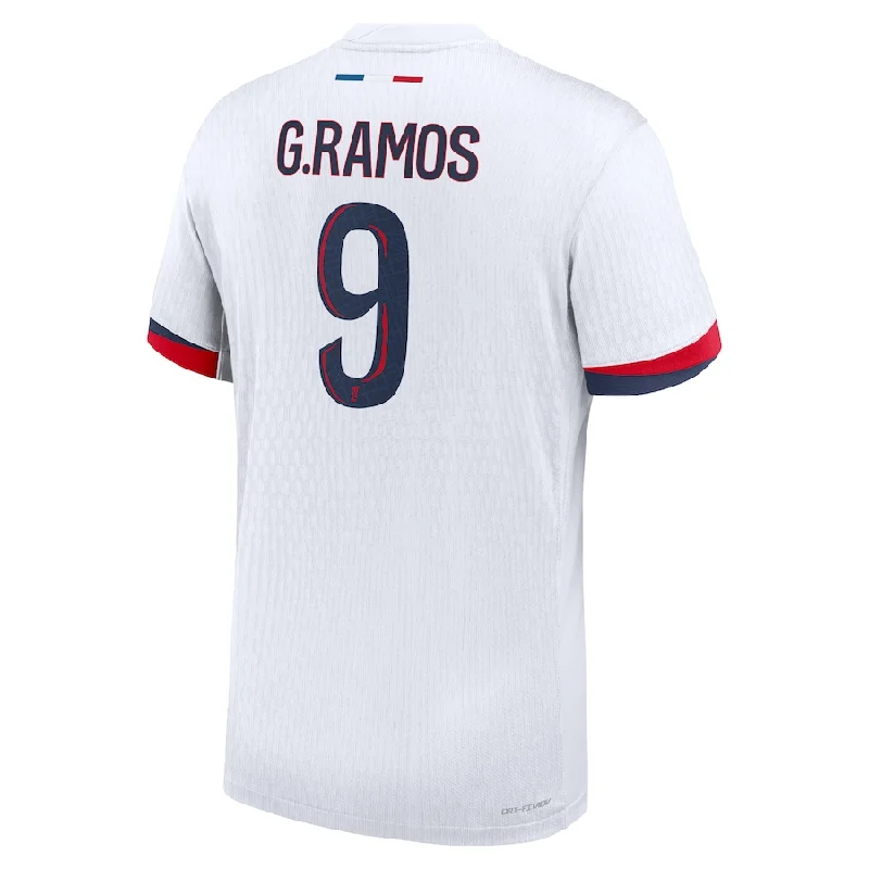 Nike Paris Saint-Germain Authentic Gonçalo Ramos Away Jersey 24/25 (White/Midnight Navy)