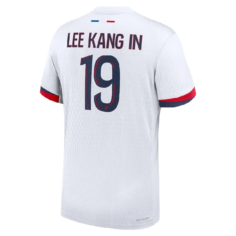 Nike Paris Saint-Germain Authentic Lee Kang In Away Jersey 24/25 (White/Midnight Navy)