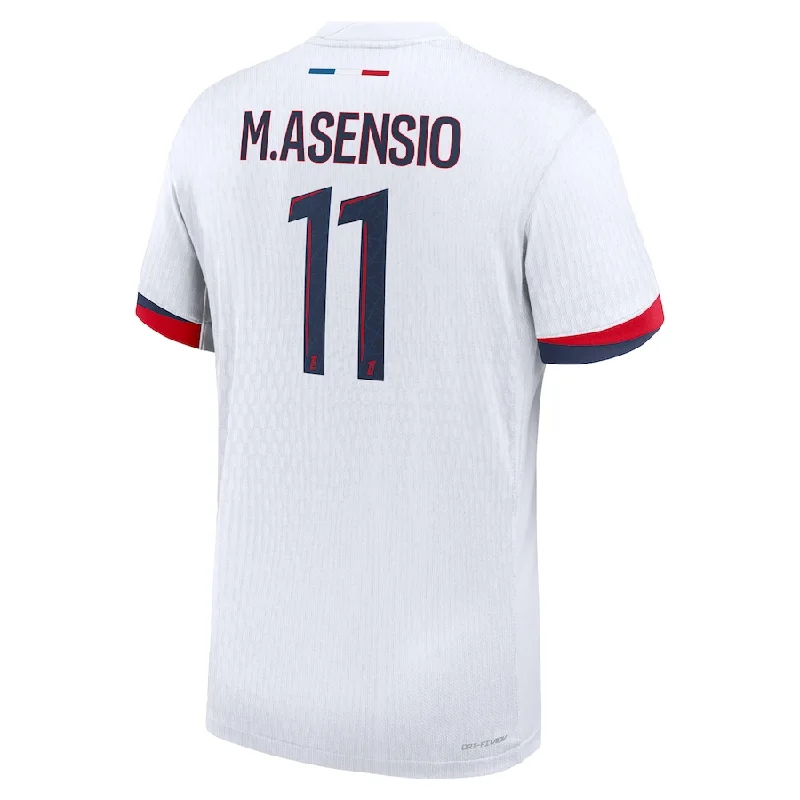 Nike Paris Saint-Germain Authentic Marco Asensio Away Jersey 24/25 (White/Midnight Navy)