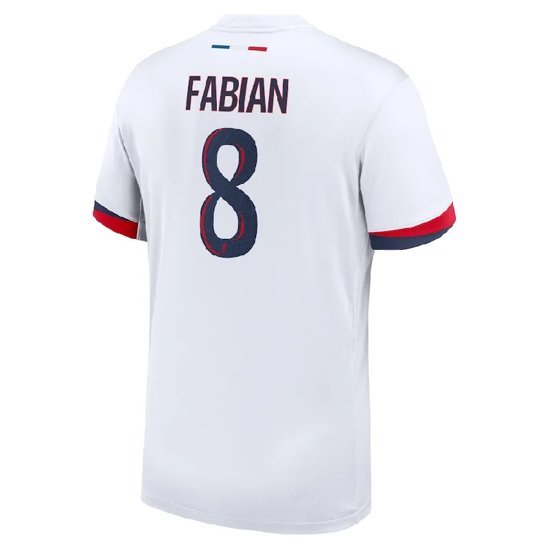 Nike Paris Saint-Germain Fabián Ruiz Away Jersey 24/25 (White/Midnight Navy)