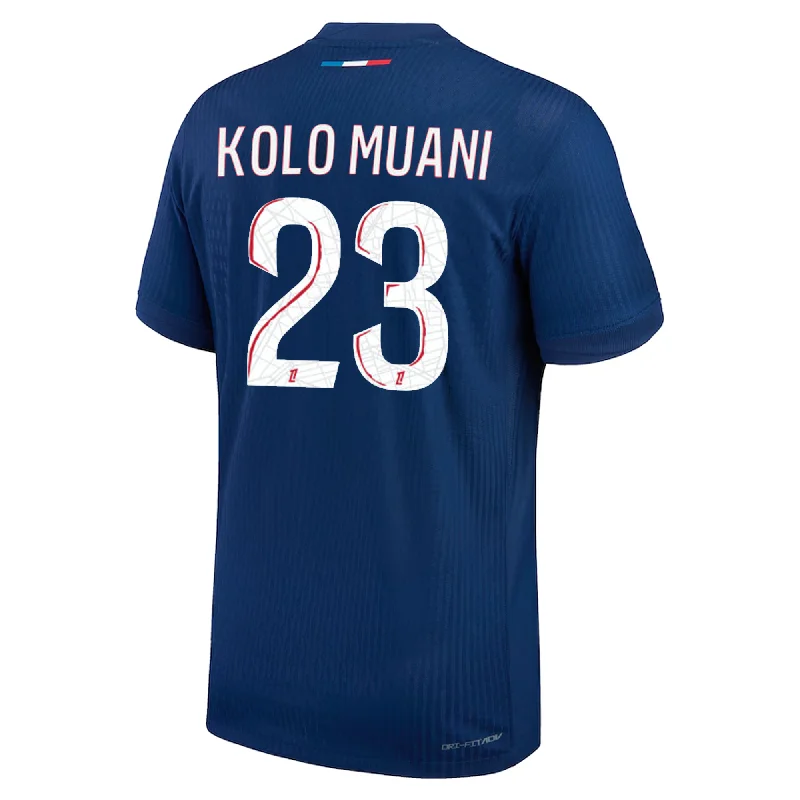 Nike Paris Saint-Germain Match Authentic Kolo Muani Home Jersey 24/25 (Midnight Navy/White)