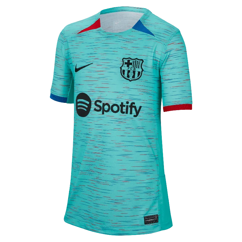 Nike Youth Barcelona 3rd Stadium Jersey 23/24