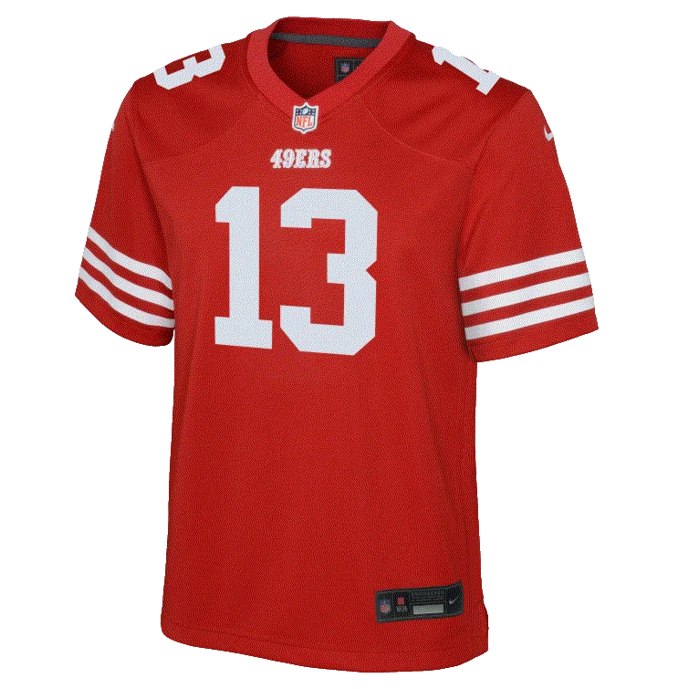 Nike Youth San Francisco 49ers Brock Purdy Game Jersey - RED