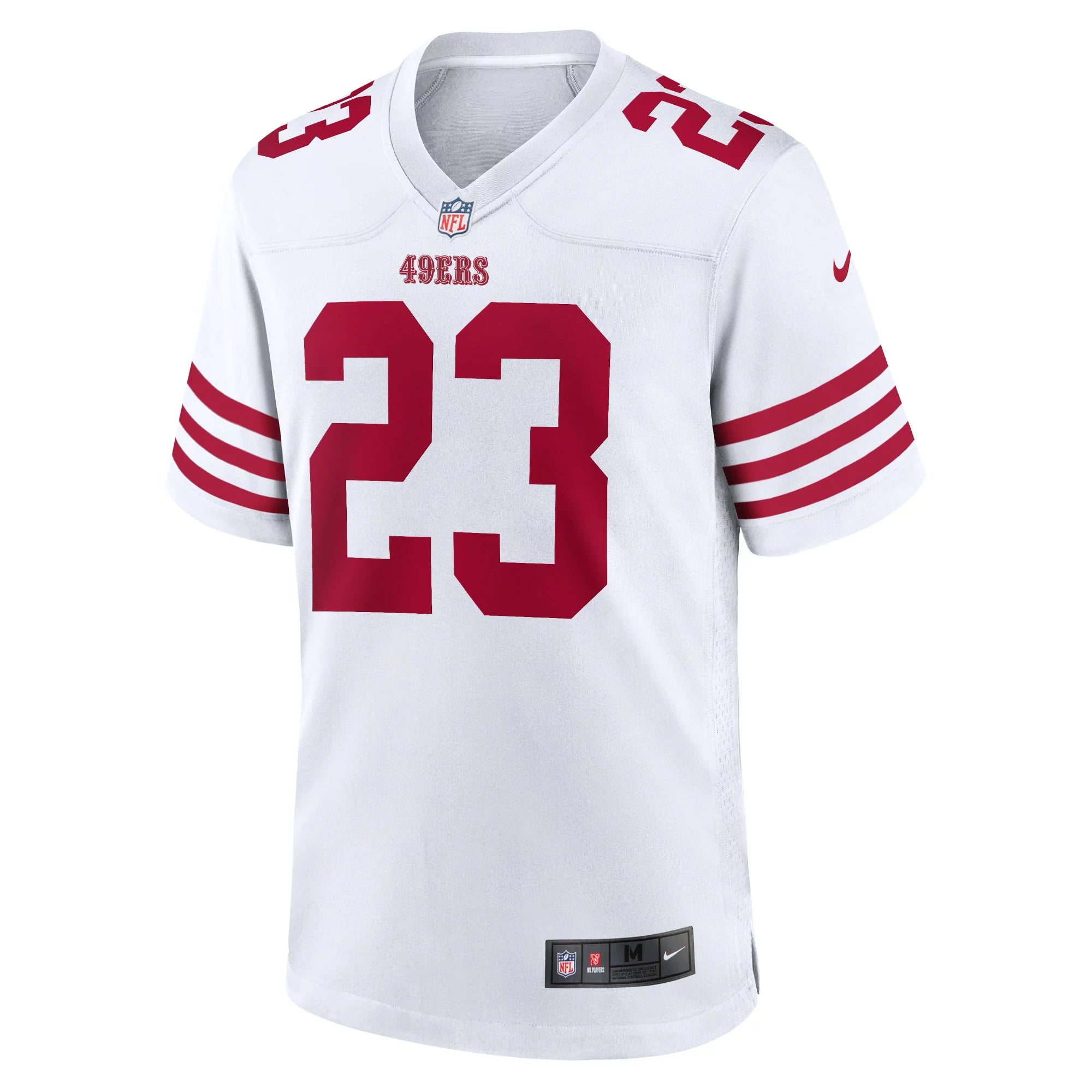 Nike Youth San Francisco 49ers Christian McCaffrey Game Jersey - White