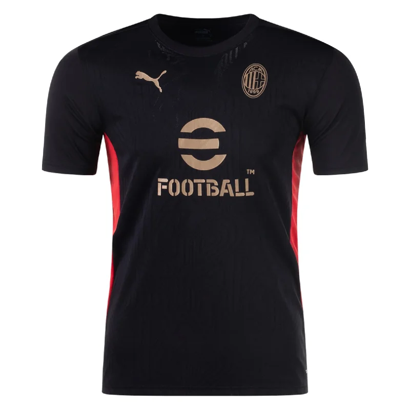 Puma AC Milan Training Jersey 24/25 (Black/Red/Gold)