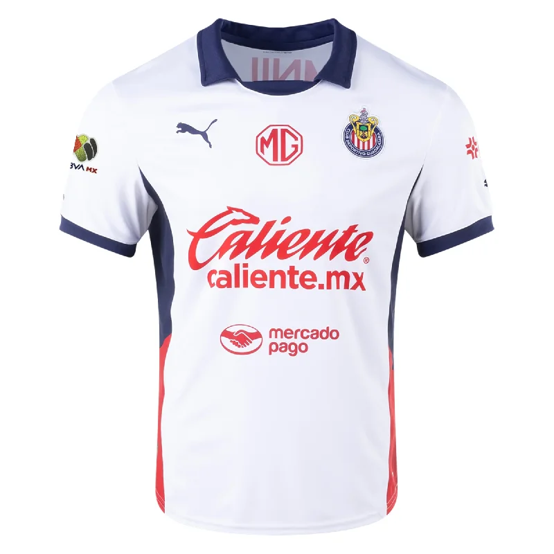 Puma Chivas Away Jersey w/ Liga MX Patch 24/25 (Puma White)