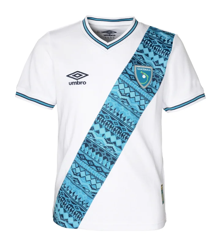 Umbro Guatemala National Team Home Replica Jersey 2023-White