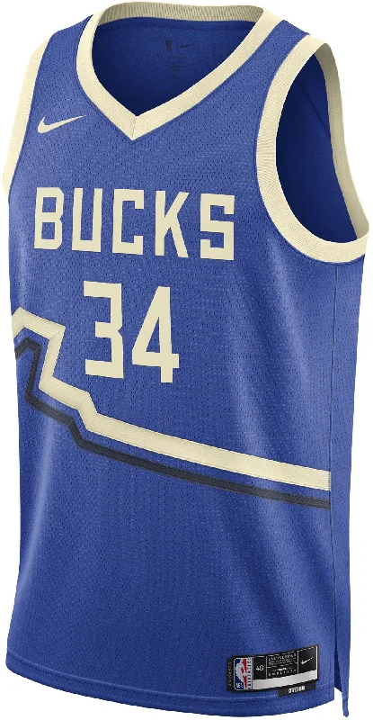 Men's NBA Milwaukee Bucks Giannis Antetokounmpo 2024/25 City Edition Swingman Jersey