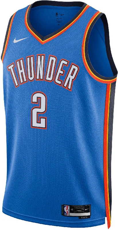 Men's NBA Oklahoma City Thunder Josh Giddey 2022/23 Icon Edition Swingman Jersey