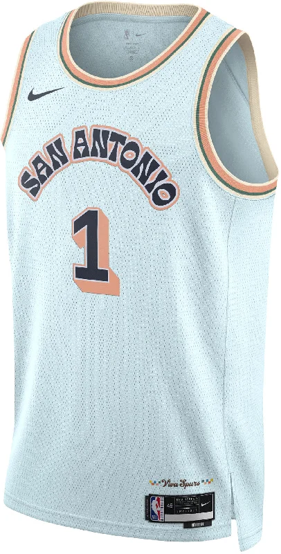 Men's NBA San Antonio Spurs Victor Wembanyama 2024/25 City Edition Swingman Jersey