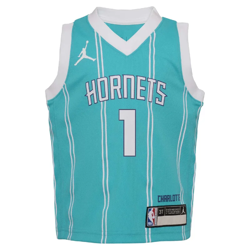 Infant's NBA Charlotte Hornets Lonzo Ball Icon Replica Jersey