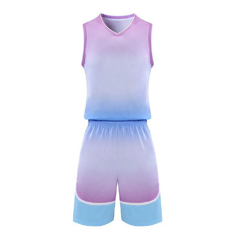 Custom Men's Ombré Basketball Uniform