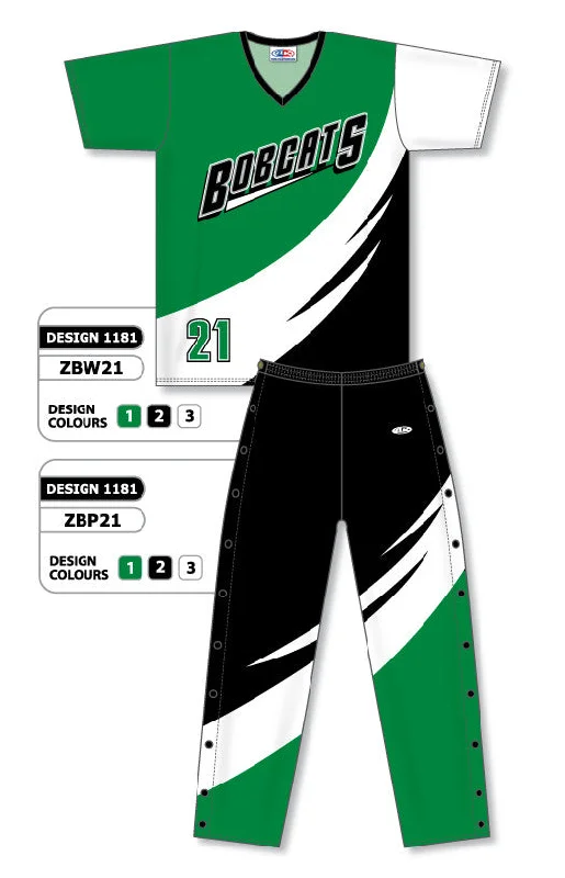 Athletic Knit Custom Sublimated Basketball Warm Up Set Design 1181