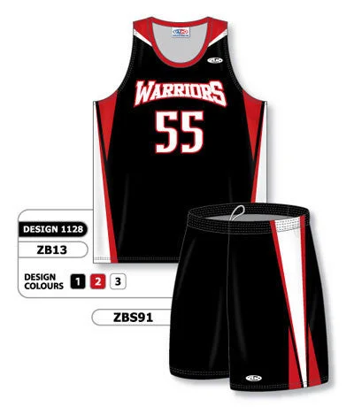 Athletic Knit Custom Sublimated Matching Basketball Uniform Set Design 1128