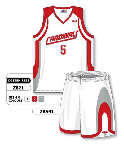 Athletic Knit Custom Sublimated Matching Basketball Uniform Set Design 1152