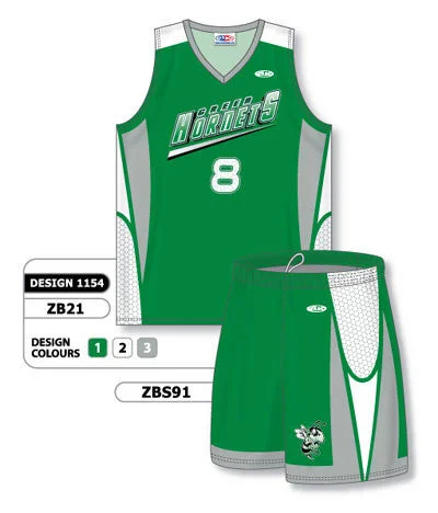 Athletic Knit Custom Sublimated Matching Basketball Uniform Set Design 1154