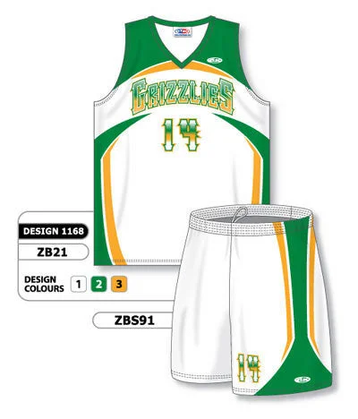 Athletic Knit Custom Sublimated Matching Basketball Uniform Set Design 1168