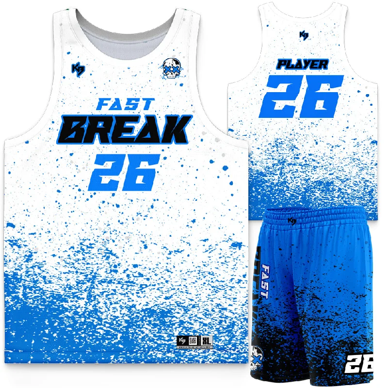 Fast Break Custom Basketball Uniform