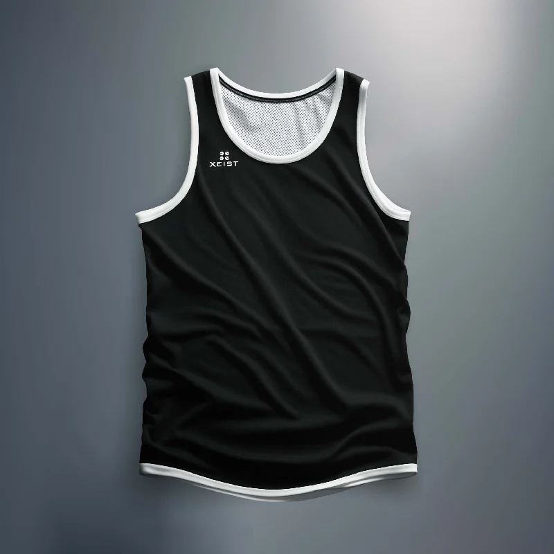 LiteOneX Reversible Jersey: White & Black