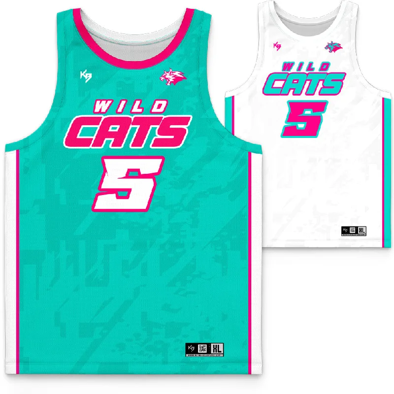 Wild Cats Custom Basketball Jersey (Home + Away)